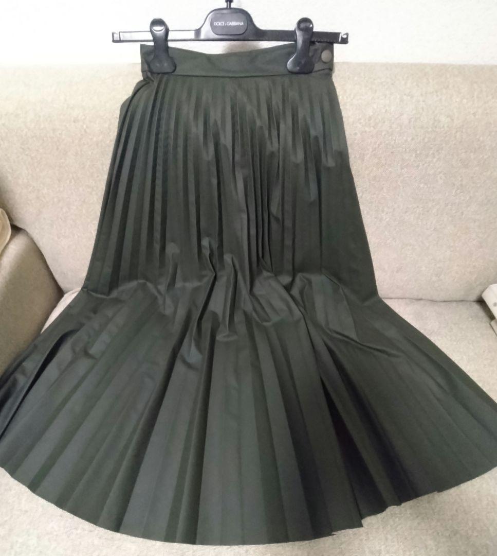 MM6 Maison Margiela プリーツスカート カーキ　試着のみ