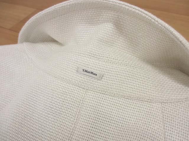 美品 S’ Max Mara リネン×コットン スプリングコート 40