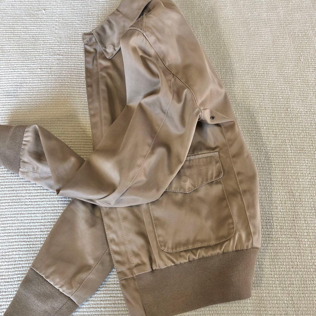 BEAMS ビームス A-2 フライトジャケット 綿素材 ショート丈 M