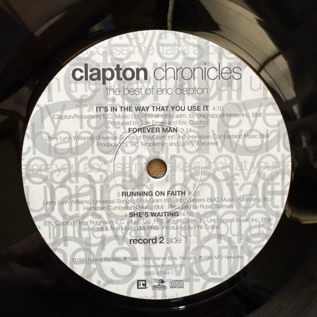 The Best of Eric Clapton LP2枚組