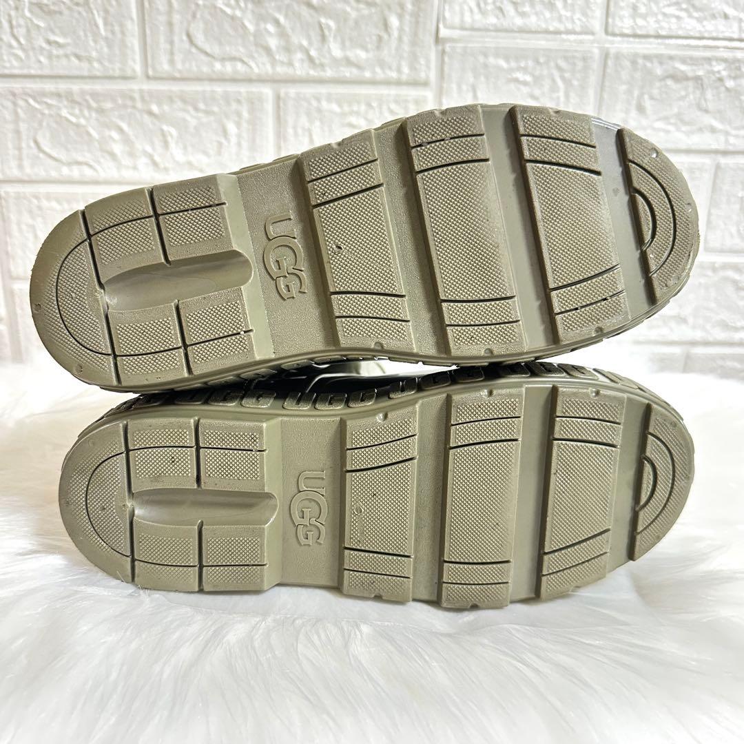 未使用級✨UGG アグ レインブーツ 長靴 ブーツ カーキ オリーブ ウィメンズ