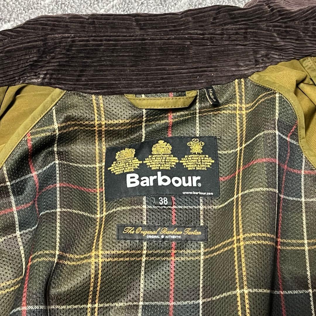 【美品】Babour BEDALE バブアー ビデイル　ピーチスキン 38