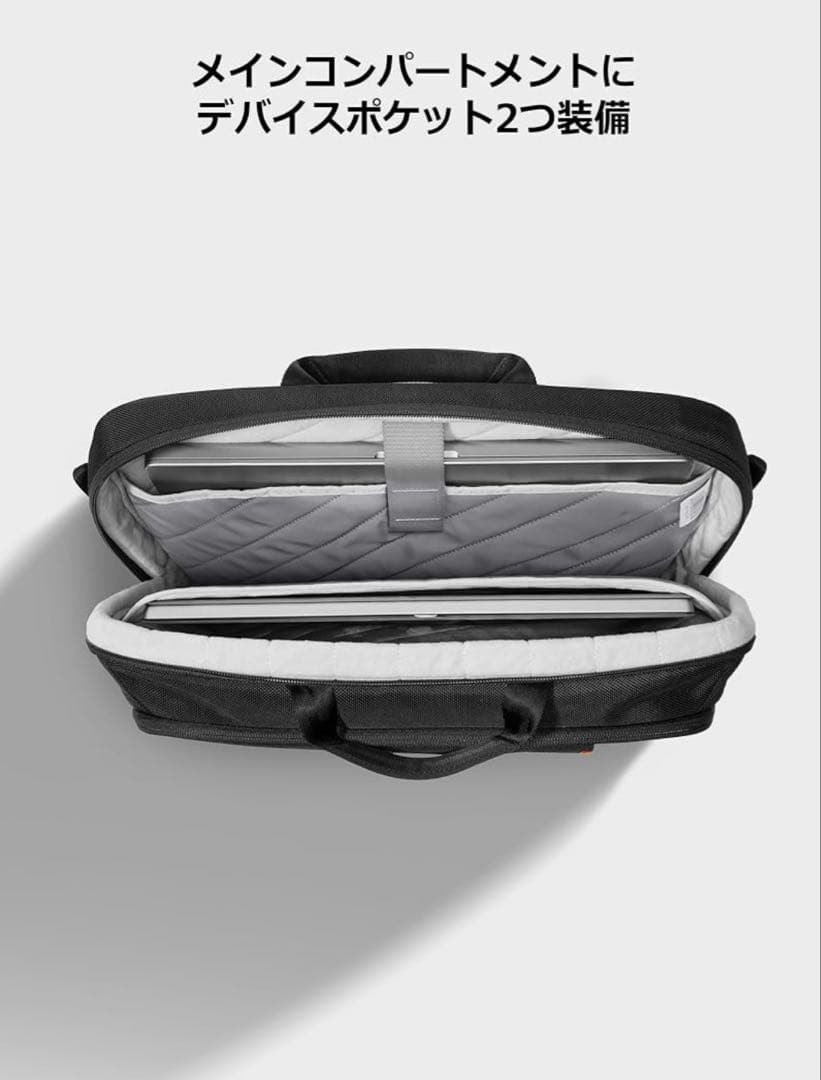 【新品未使用】[tomtoc] 360°保護 15.6インチ パソコンバッグ