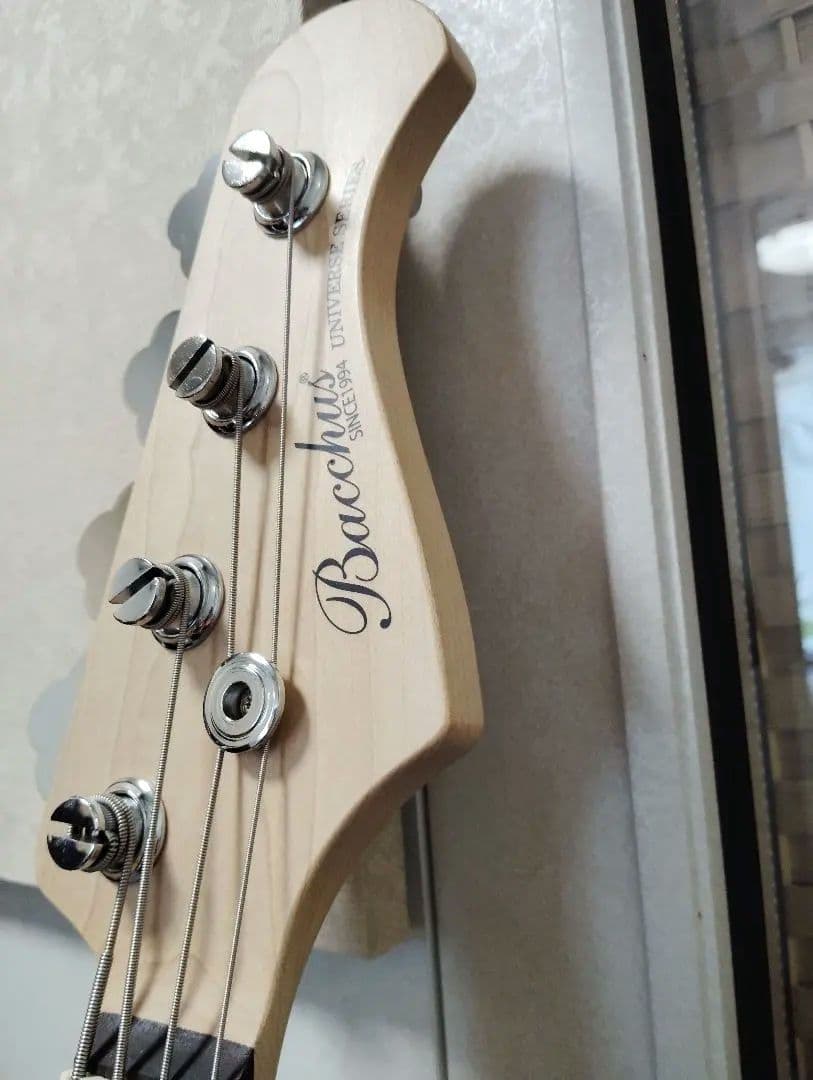 Bacchus ジャズベース 簡易調整済 wjb−360 ギグバッグ付 バッカス
