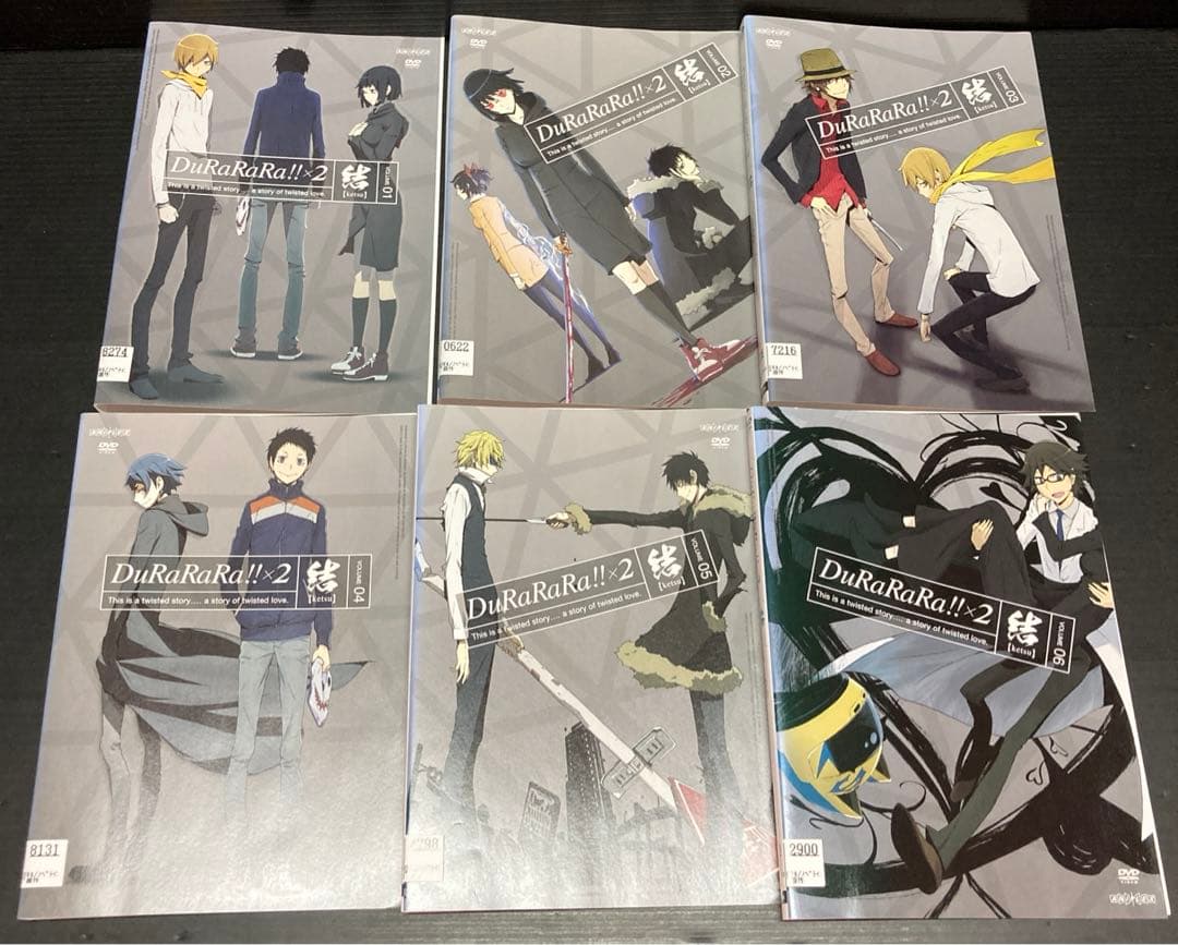 デュラララ!! 1~13巻 デュラララ !! ×2 承転結 全31巻 DVD
