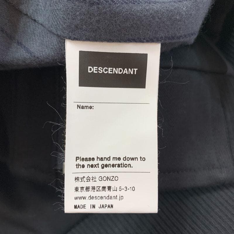 美品 25AW DESCENDANT PRT COTTON JACKET 2 黒