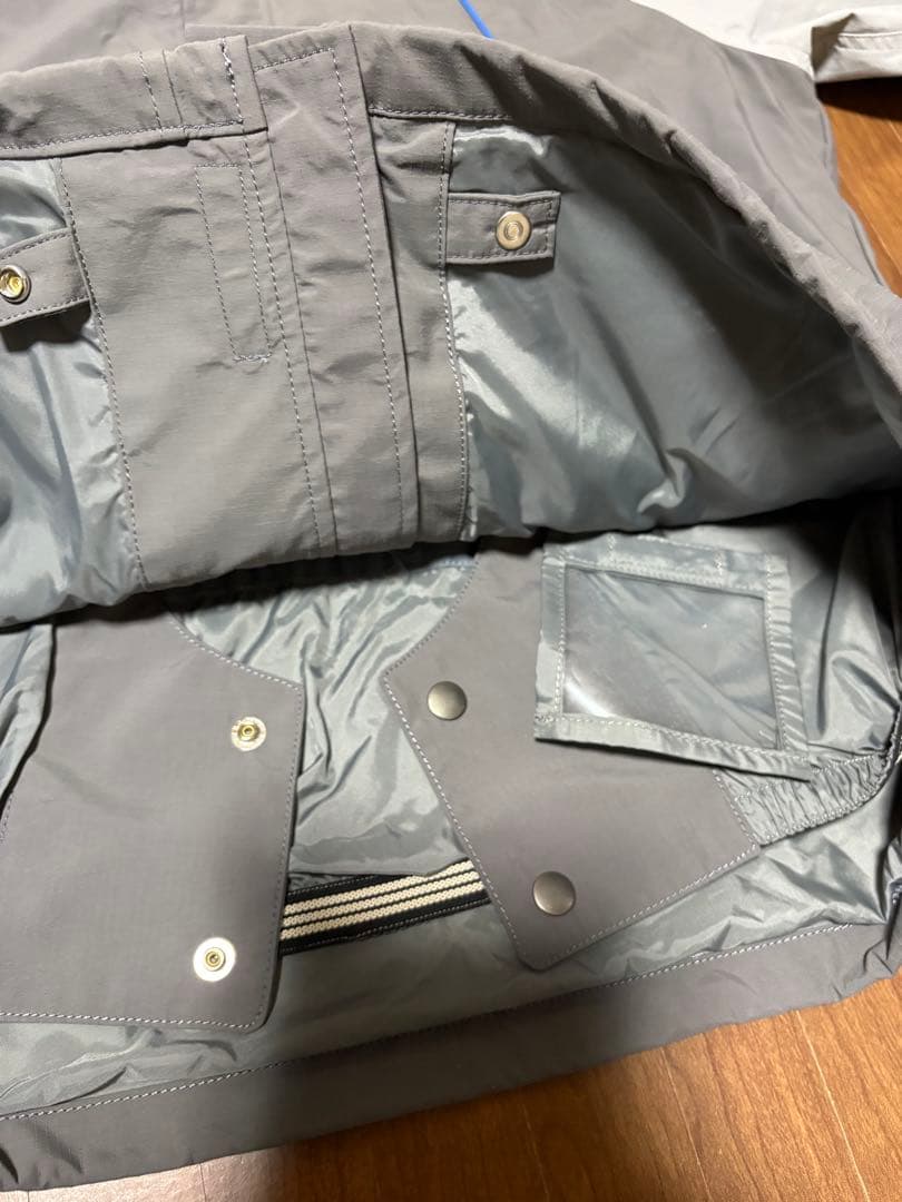 GRAVER CREEKスノーボードウェアセット グレーベージュウェアLパンツM