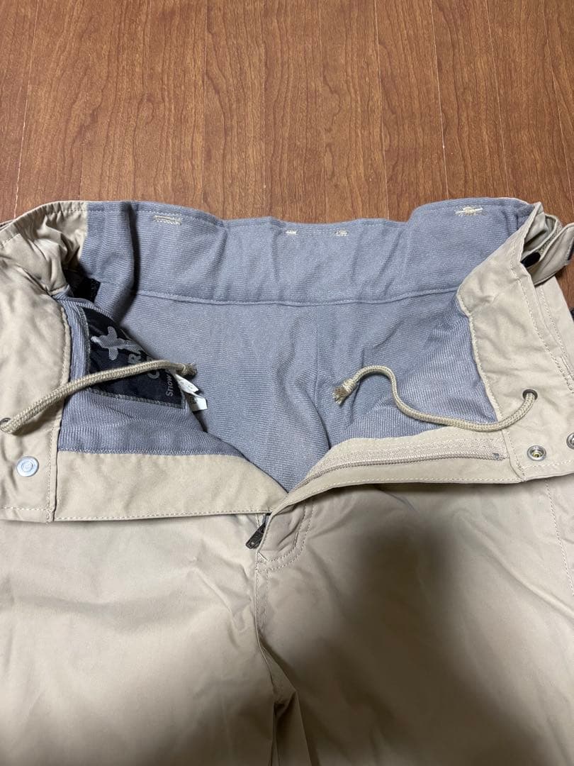 GRAVER CREEKスノーボードウェアセット グレーベージュウェアLパンツM