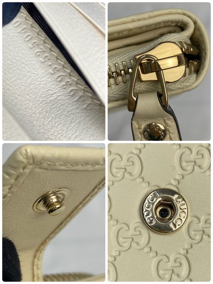 ✨️未使用品✨️グッチ シマ 二つ折り財布