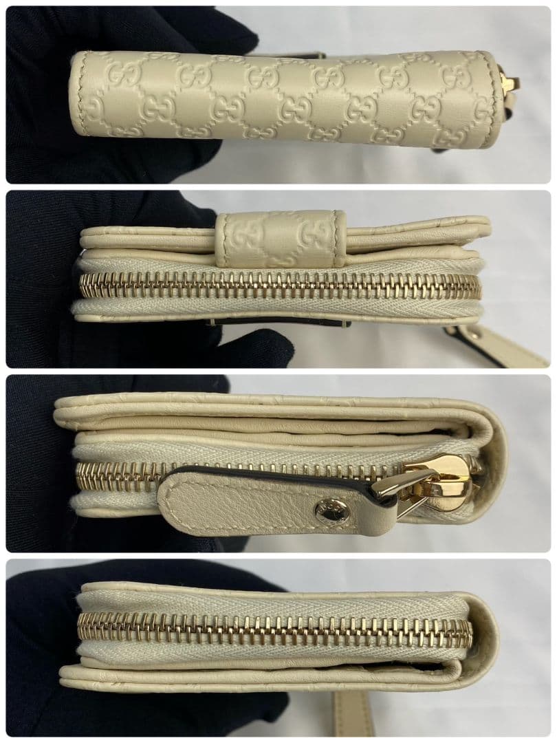 ✨️未使用品✨️グッチ シマ 二つ折り財布