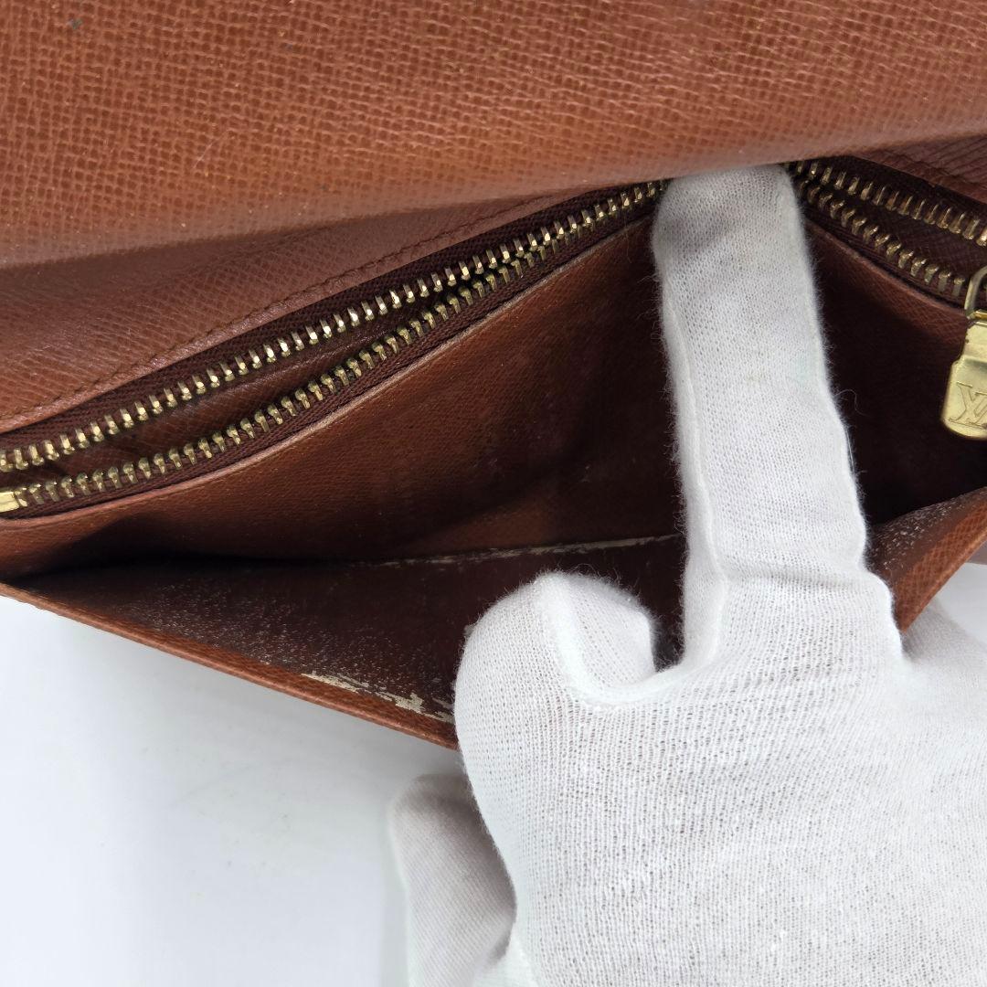 【良品】ルイヴィトン モノグラム コンチネンタルクラッチ　長財布