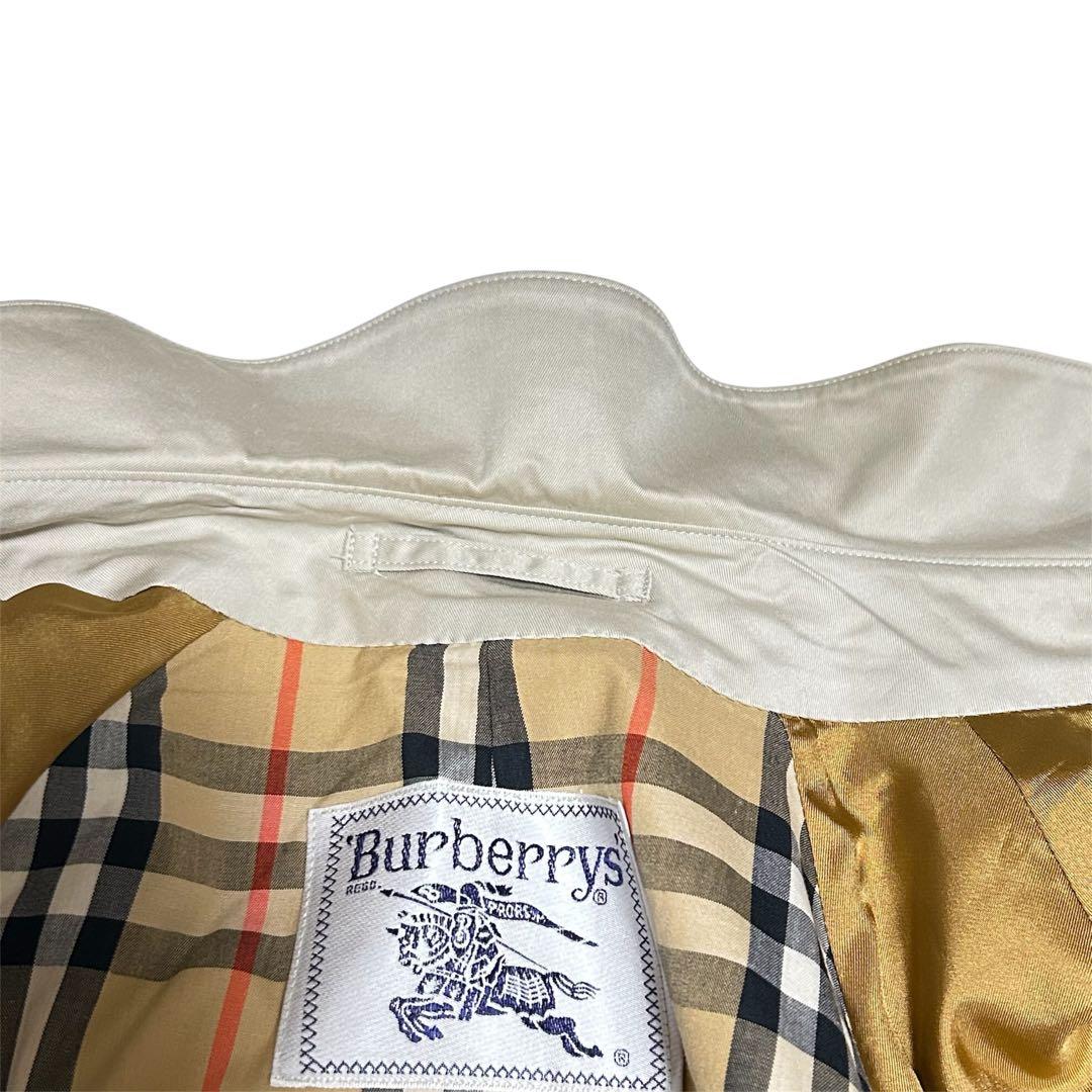 バーバリー トレンチコート ノバチェック ベージュ ベルト付 Burberrys