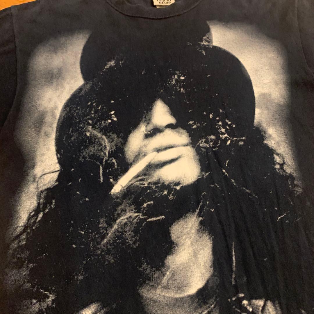 LIQUID BLUE GUN'S ガンズ SLASH Tシャツ ビンテージ