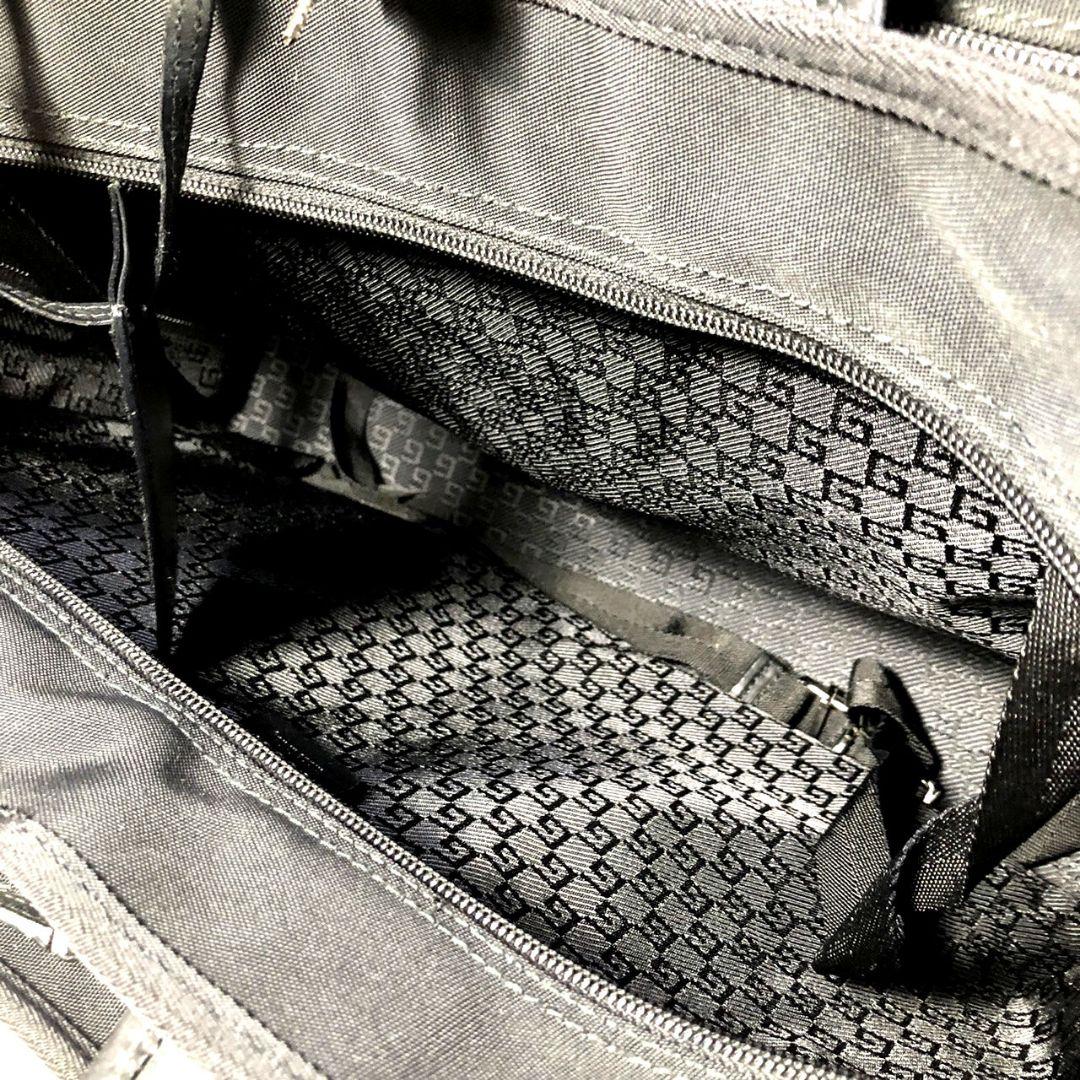 くろあん様グッチ　GUCCI　ビジネスバッグ　旅行カバン　鍵付き３室構造2way