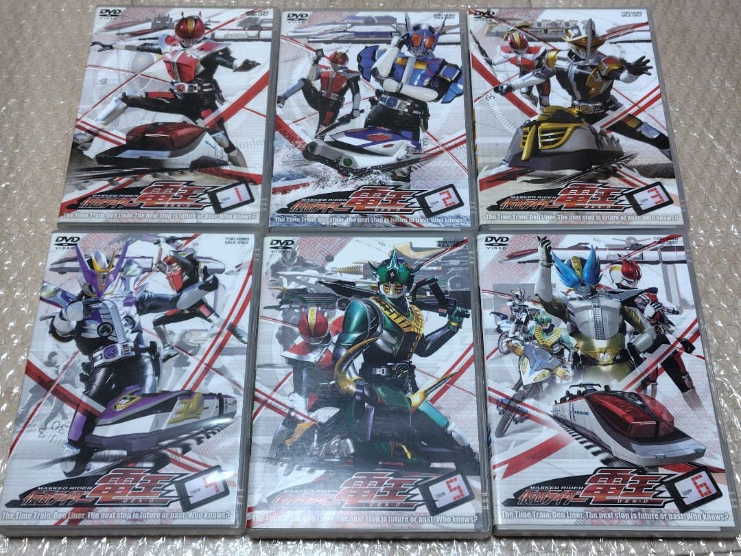 仮面ライダー電王 DVD 12巻 全巻 セット