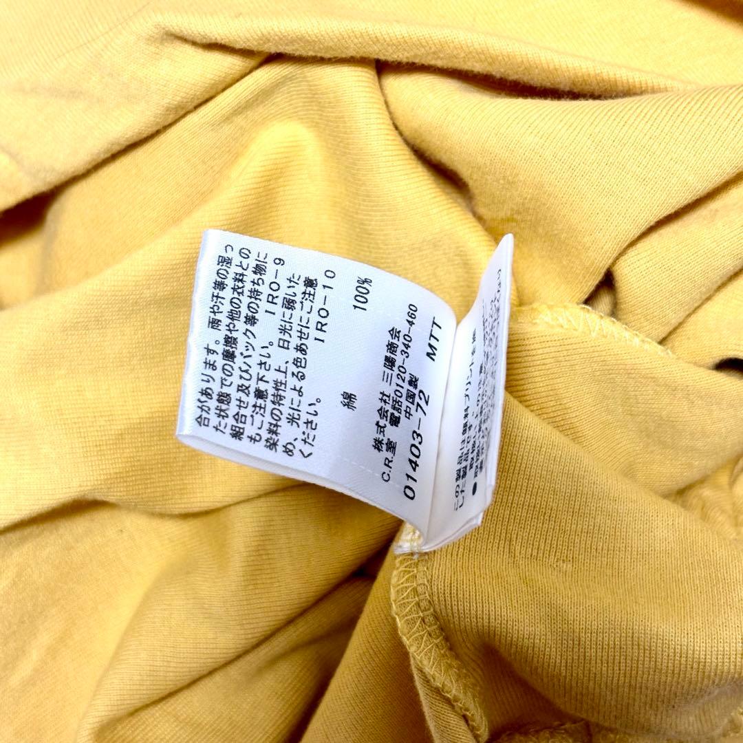 【極美品】バーバリーブルーレーベル　半袖Tシャツ　ホースロゴ　イエロー　綿100