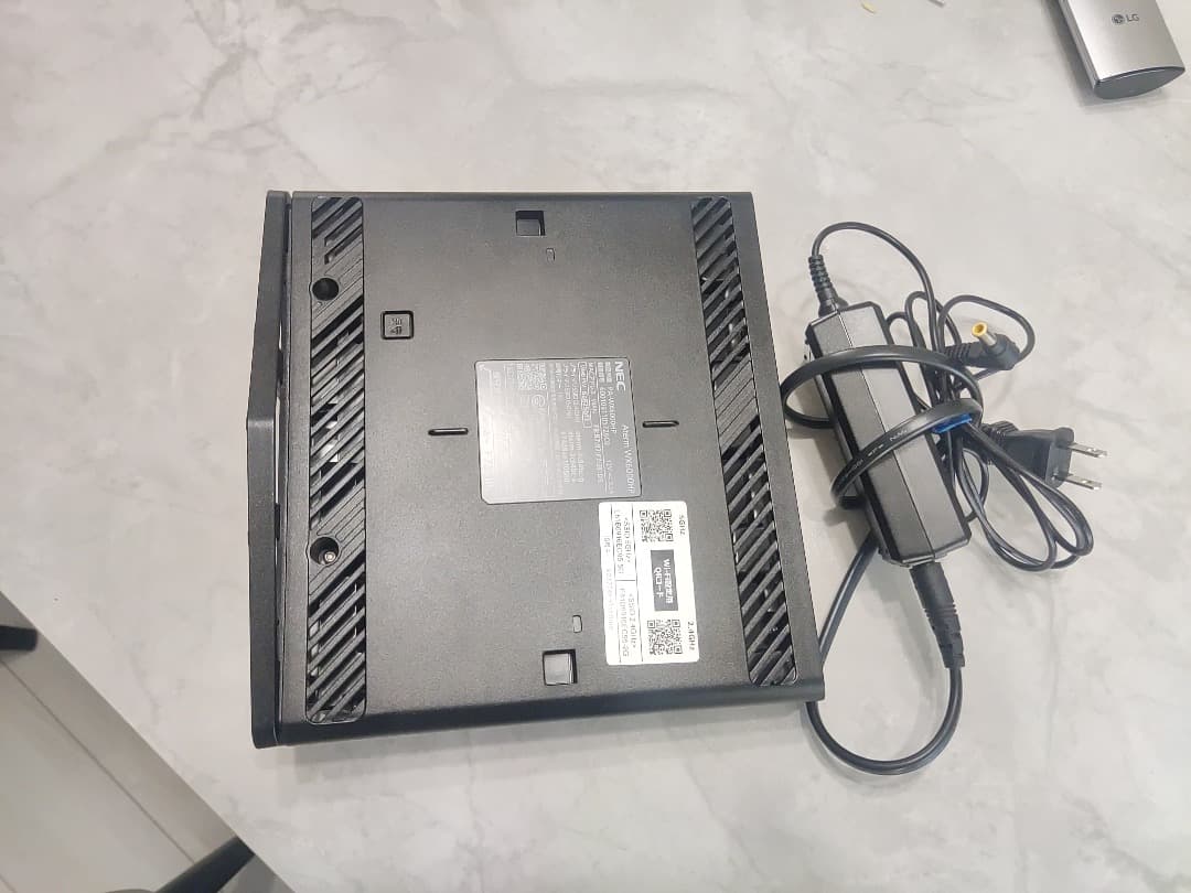 【美品】NEC PA-WX6000HP Wi-Fi6 10ギガ対応無線ルーター