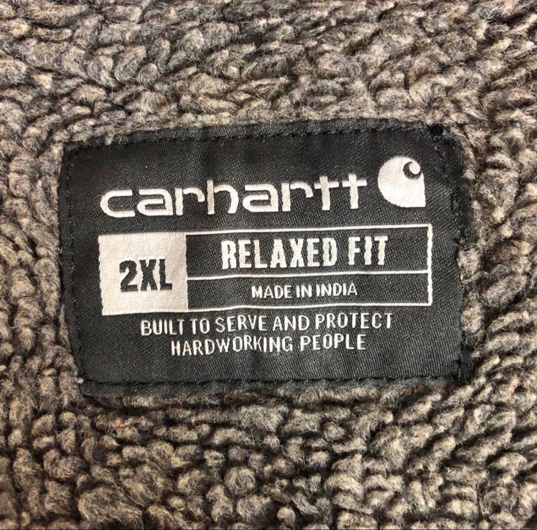 C*e様 古着 Carhartt カーハート フランネル シェルパラインドシャツ