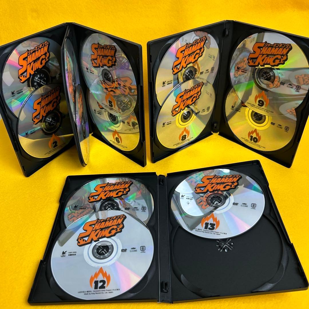 《新品ケース》SHAMAN KING シャーマンキング DVD 全巻 1-13巻