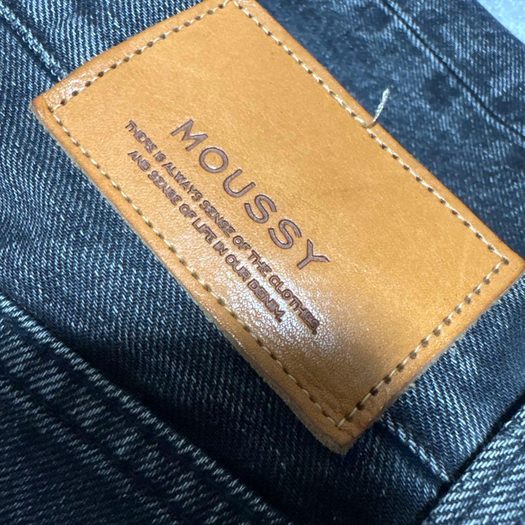 パンツ moussy MVS BLACK FLARE