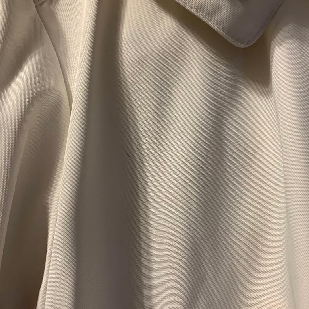 MONCLER ホワイト フード付きジャンパー