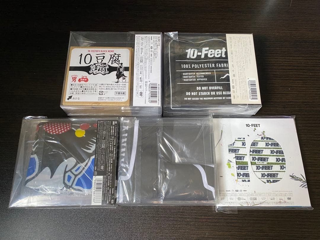 10-FEET/シングルCD 限定版　5枚まとめ売り