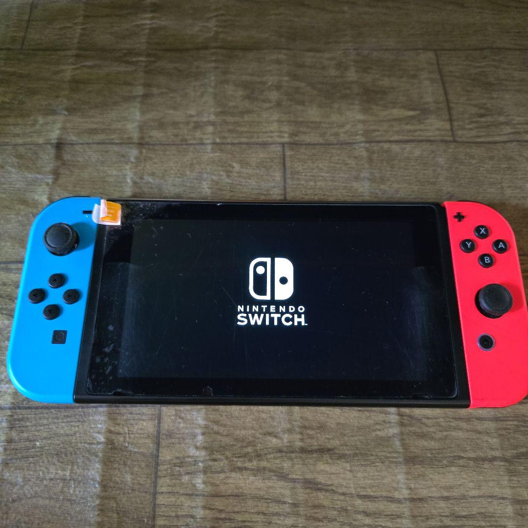 Nintendo Switch ネオンブルー/ネオンレッド 本体+ポーチ