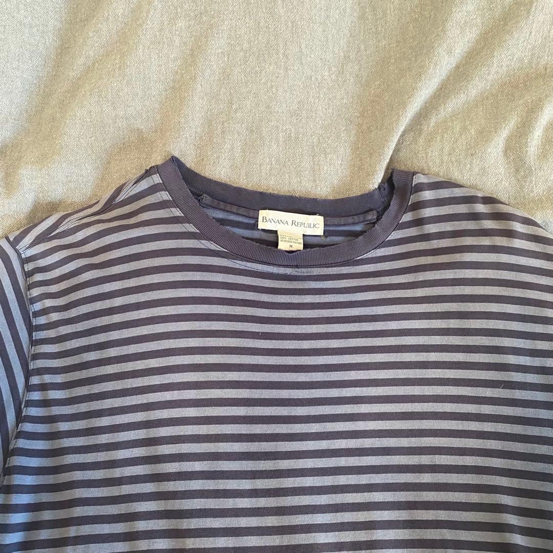90’s Banana Republic Border Tee Shirt