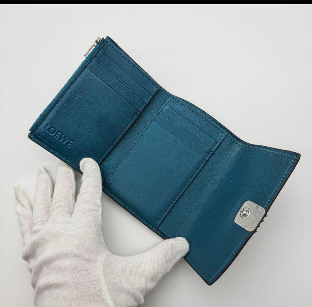 【最終値下げ】LOEWE ロエベ アナグラム バーティカルウォレット スモール