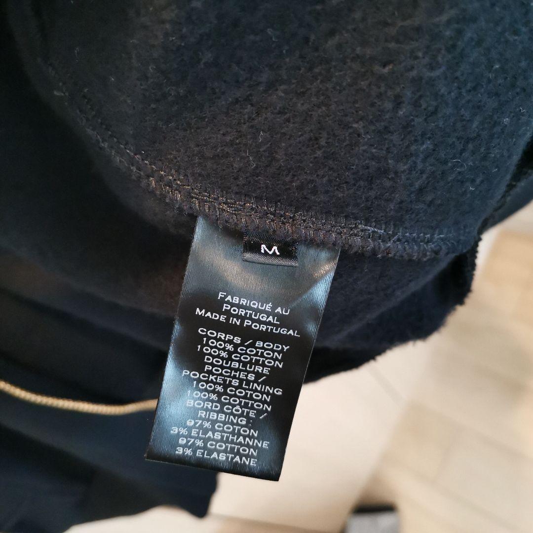 BALMAIN ブラック ジャンパー フード付き　サイズ:M