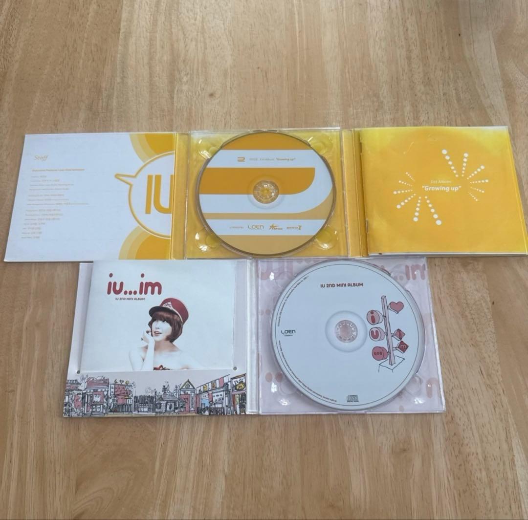 d*7様 IU CD ALBUM 2枚 セット