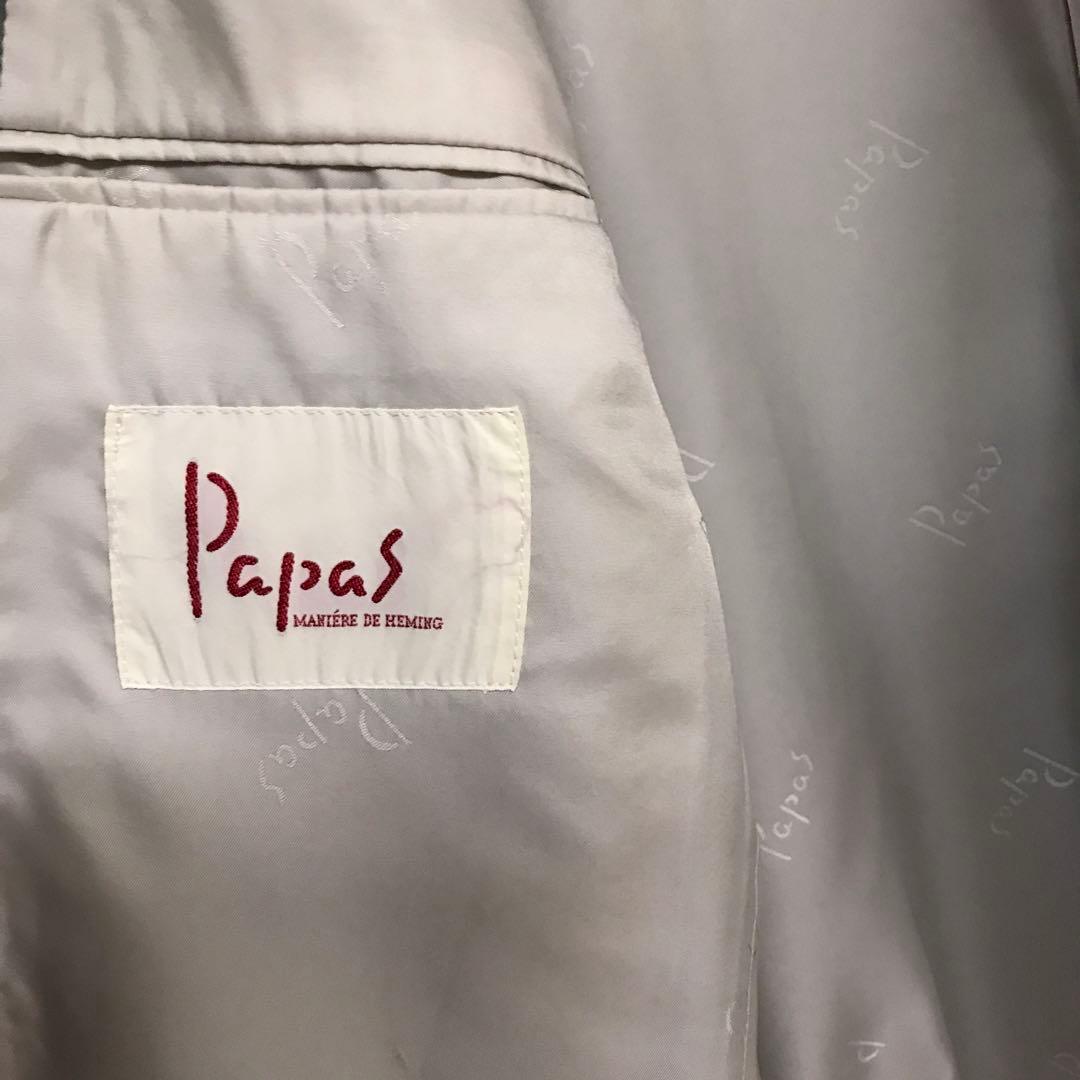 パパス　セットアップ　コーデュロイ　モスグリーン