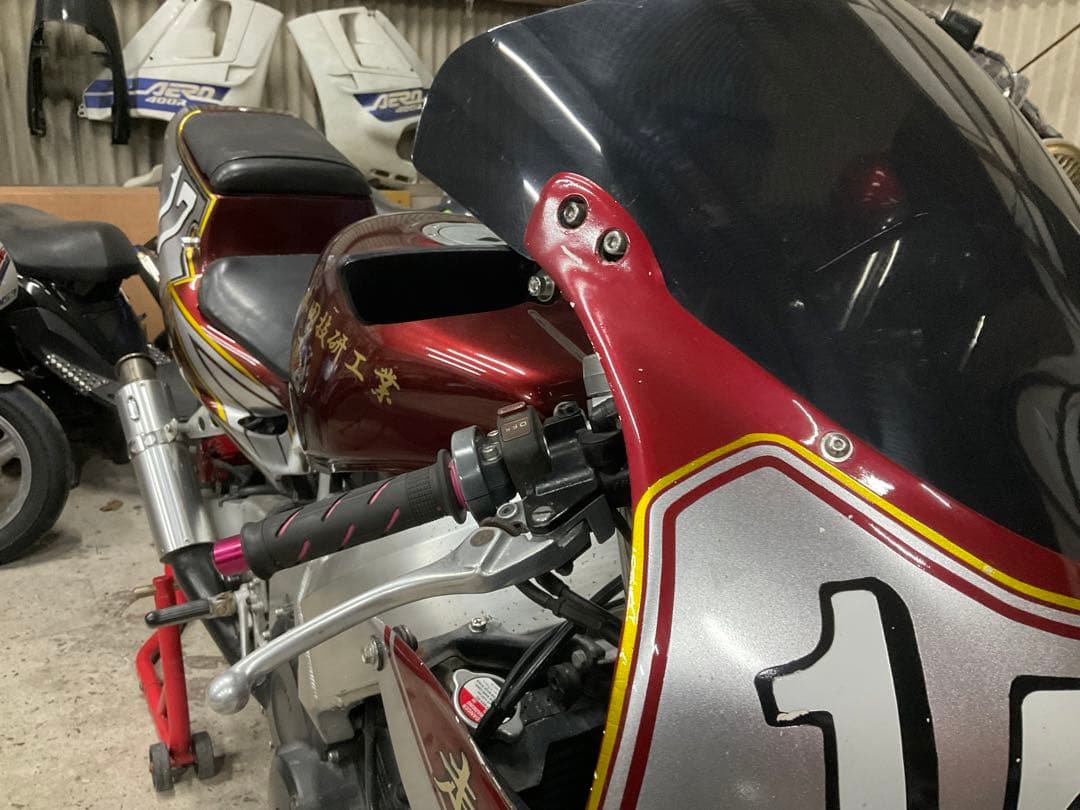 CBR250RR MC22 用　ショートミラー　左右セット