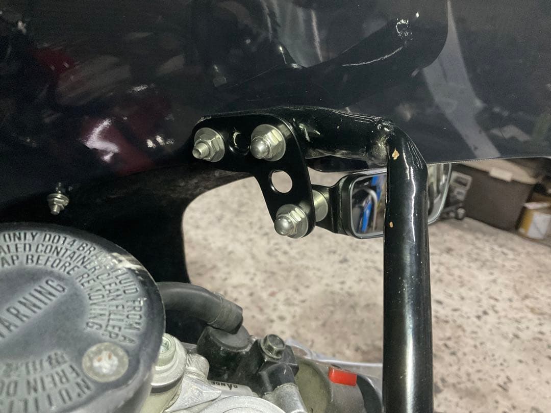 CBR250RR MC22 用　ショートミラー　左右セット