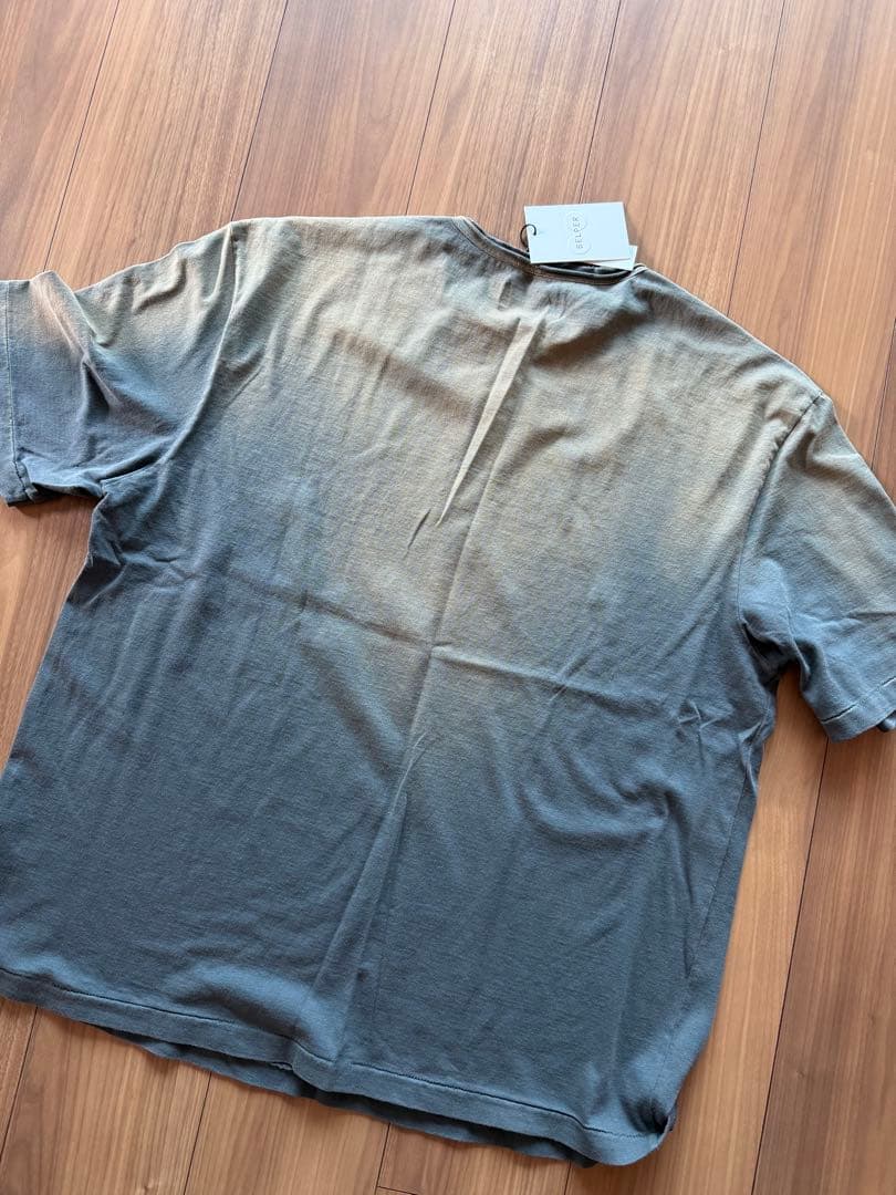 aik　 BELPER グラデーション 半袖Tシャツ 2 オーバーサイズ
