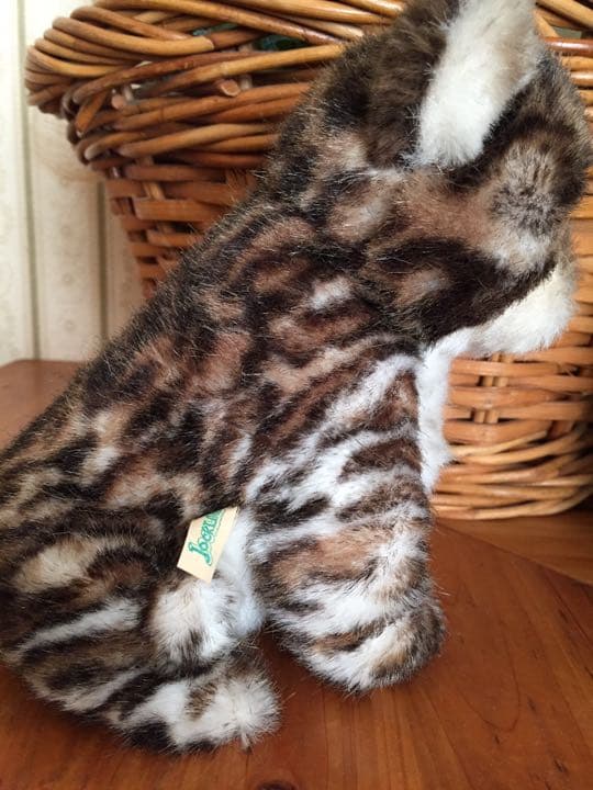 ジョックライン ぬいぐるみ 猫 アンティーク