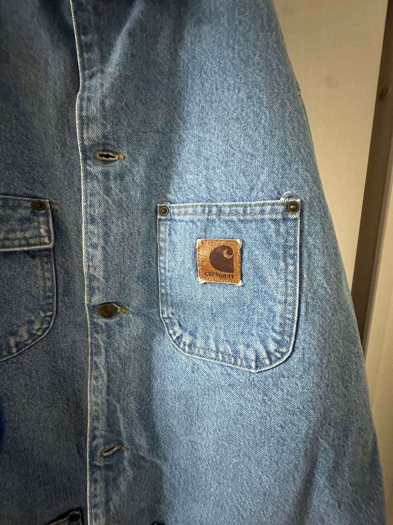 し*ん様 Carhartt デニムブルー カバーオール