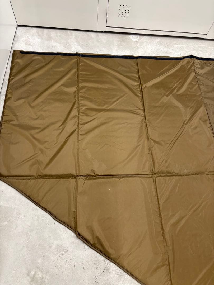 美品　DOD ワンポールテントL マット　MA8-771-BR