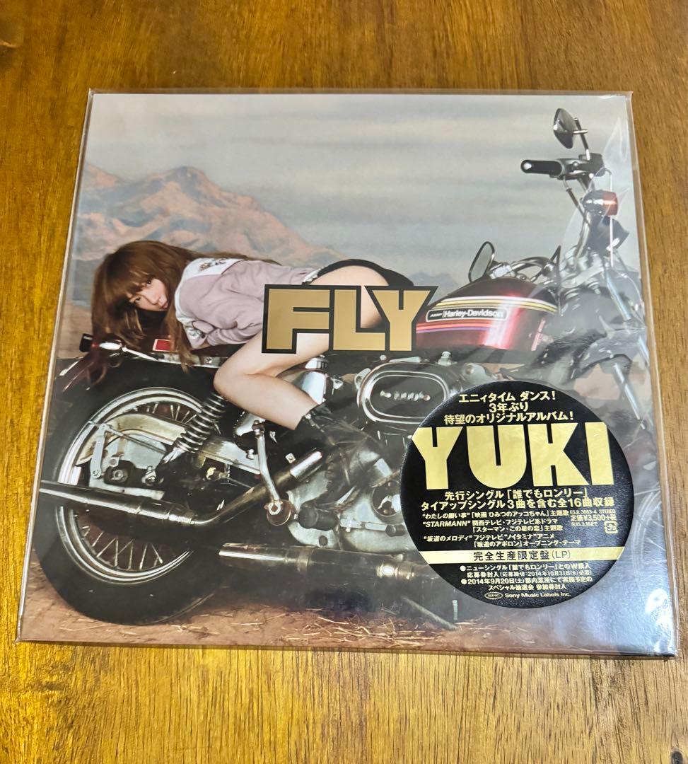 オリジナル盤レコード3枚セット☆YUKI☆FLY&まばたき未開封☆