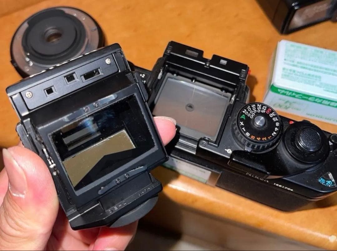 【色々なオマケ付き】Nikon F3、Ai-S 50mm F1.2 動作問題なし