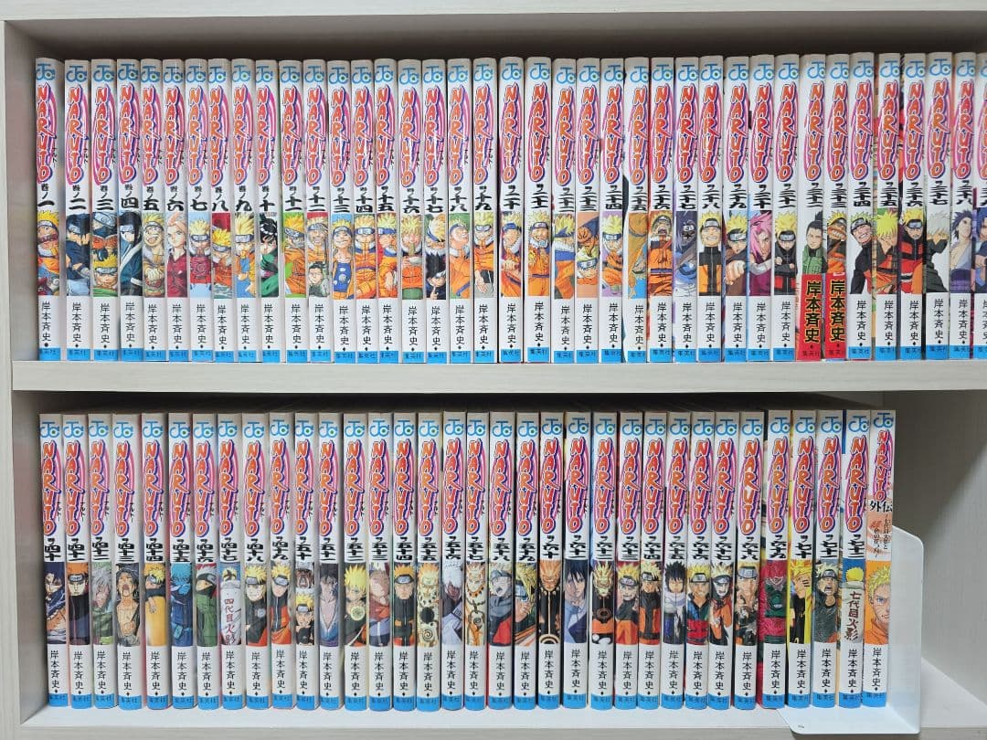 NARUTO 全72巻[完]+外伝 1巻以外全巻初版 N01