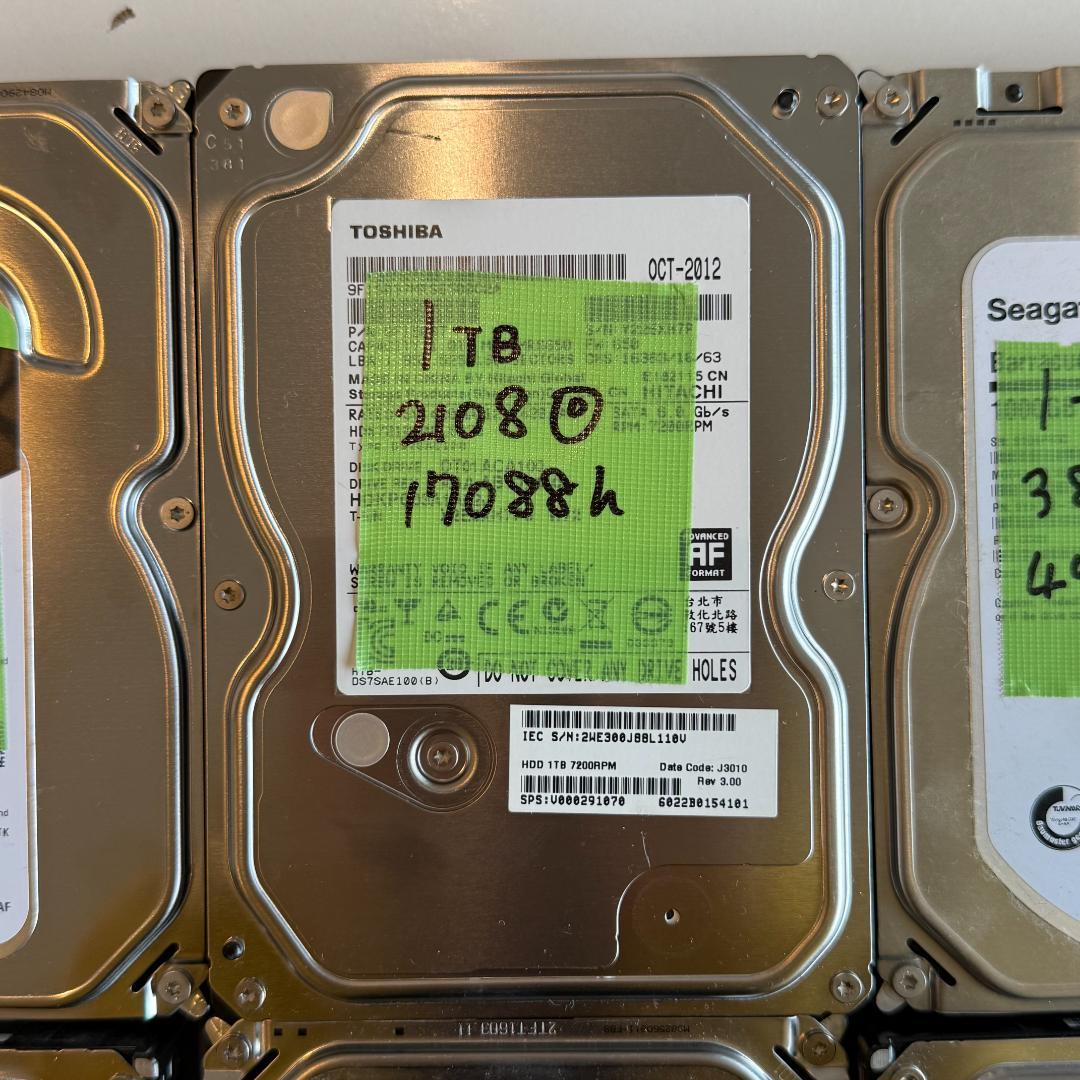 500GB 内蔵型ハードディスクドライブ 3台セット