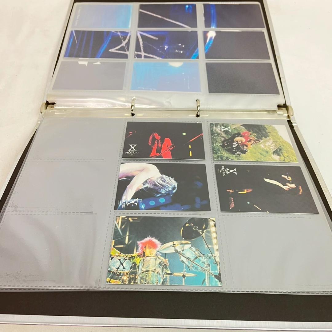 X JAPAN FILM GIG トレーディングカード セット バインダー付き
