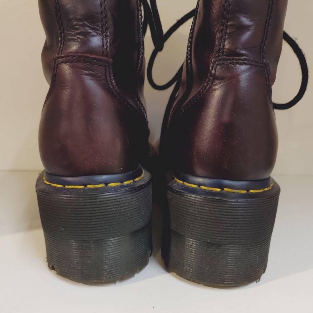 Dr. Martens❤️JADON 8ホールブーツ CHERRY RED UK3