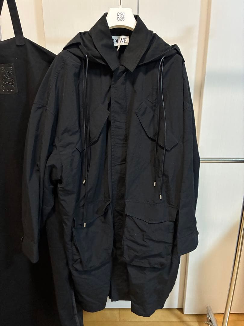 LOEWE スプリング モッズコート ブラック　サイズ46 国内正規品