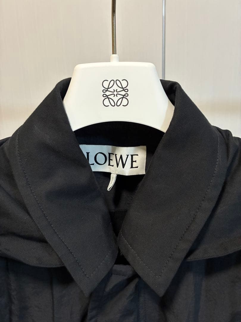 LOEWE スプリング モッズコート ブラック　サイズ46 国内正規品