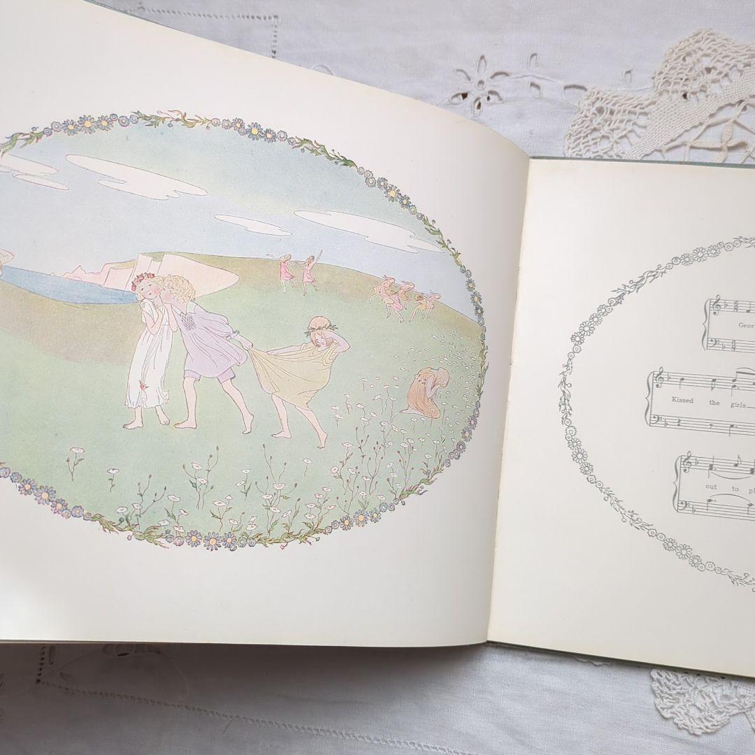 稀少1911アンティーク絵本 初版本 洋書古書 児童書 ヴィクトリアン
