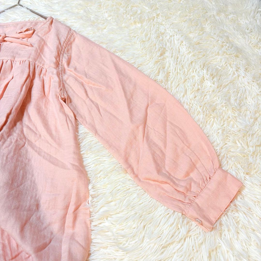 新品　UCHINO ウチノ　マシュマロガーゼ　スリットワンピース　L 完売品