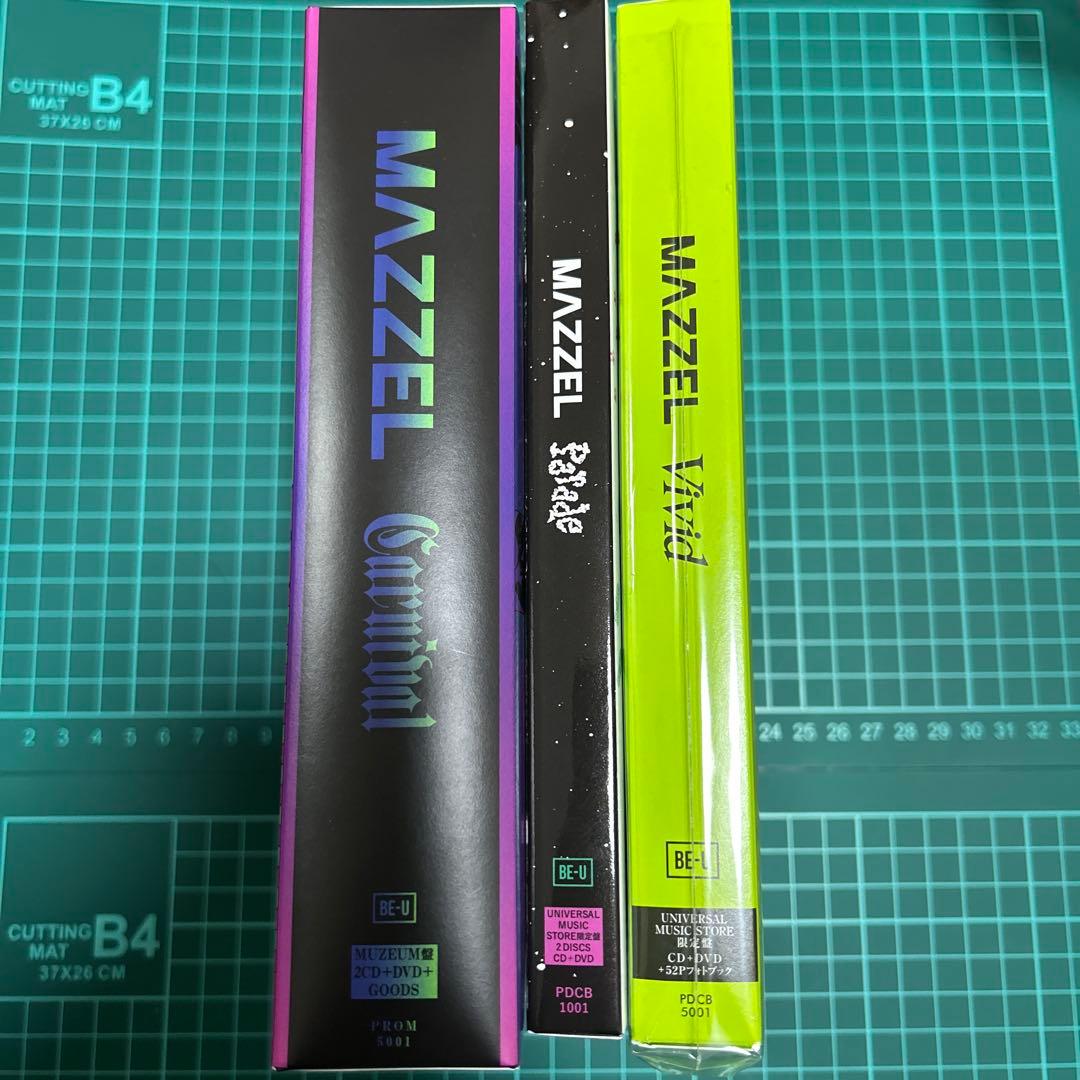 MAZZEL vivid PARADE CARNIVALユニバーサル盤