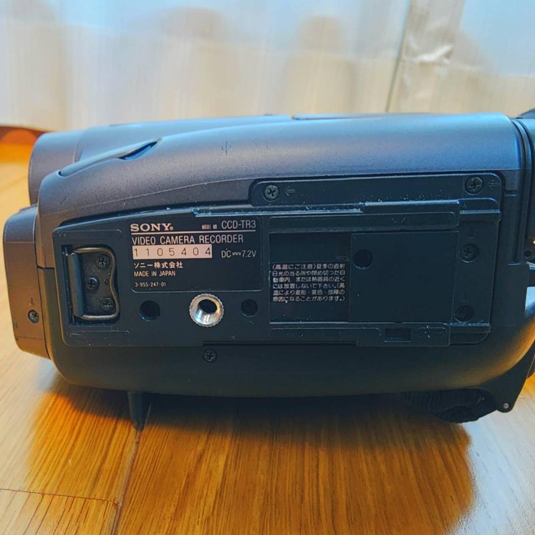 【動作確認済】SONY Hi8 高画質 ビデオカメラ ステーション セット